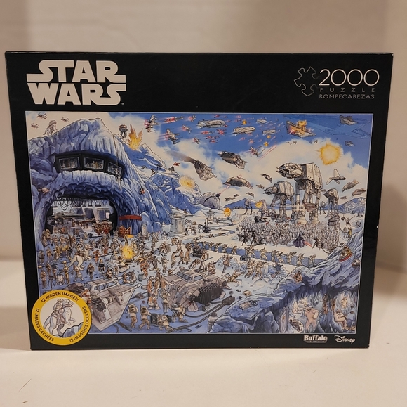 Star Wars Buffalo Games And Puzzles Disney 2000 Piece Puzzle NIB - Picture 1 of 5